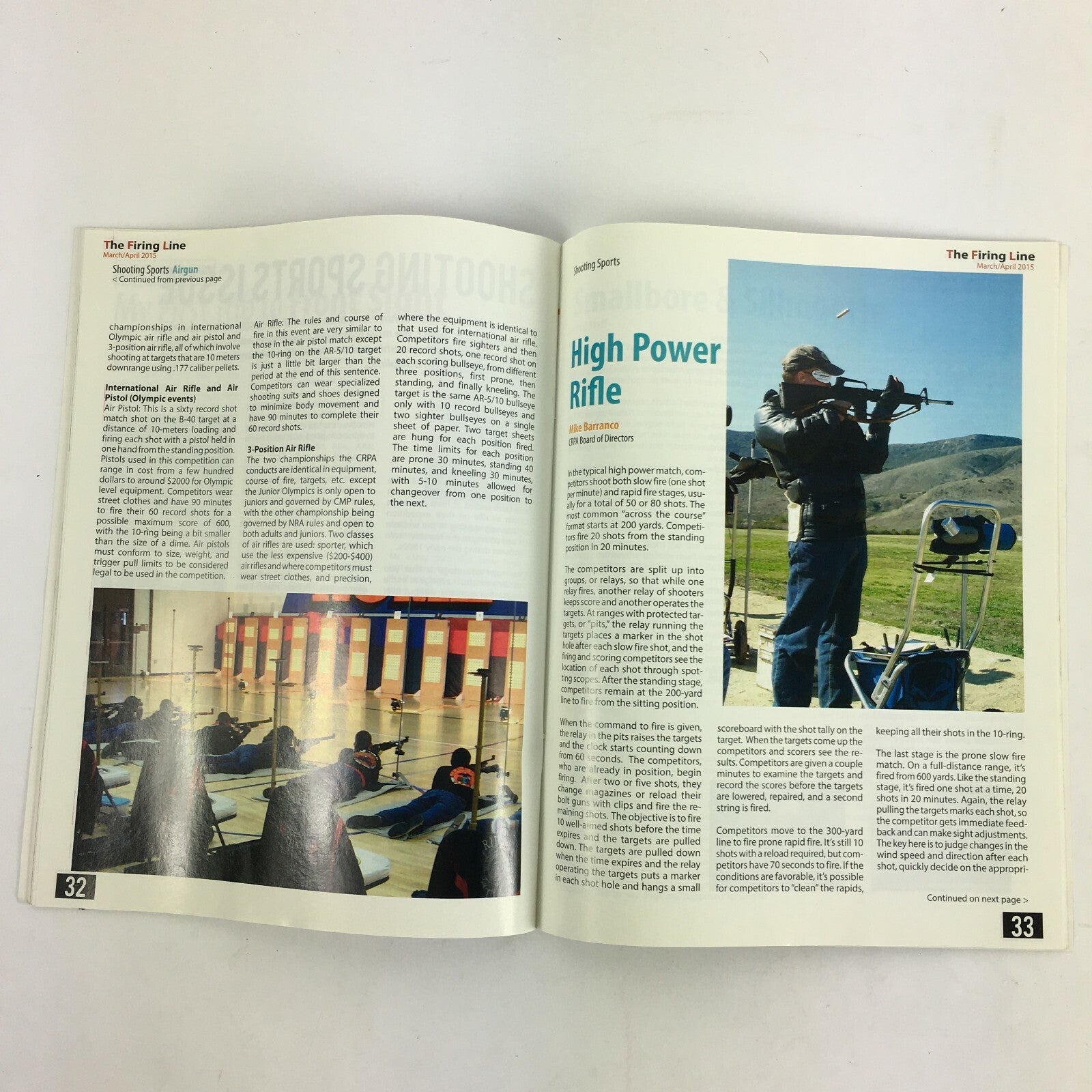 April 2015 The Firing Line Magazine Walther 2A Conference Recap Anschutz