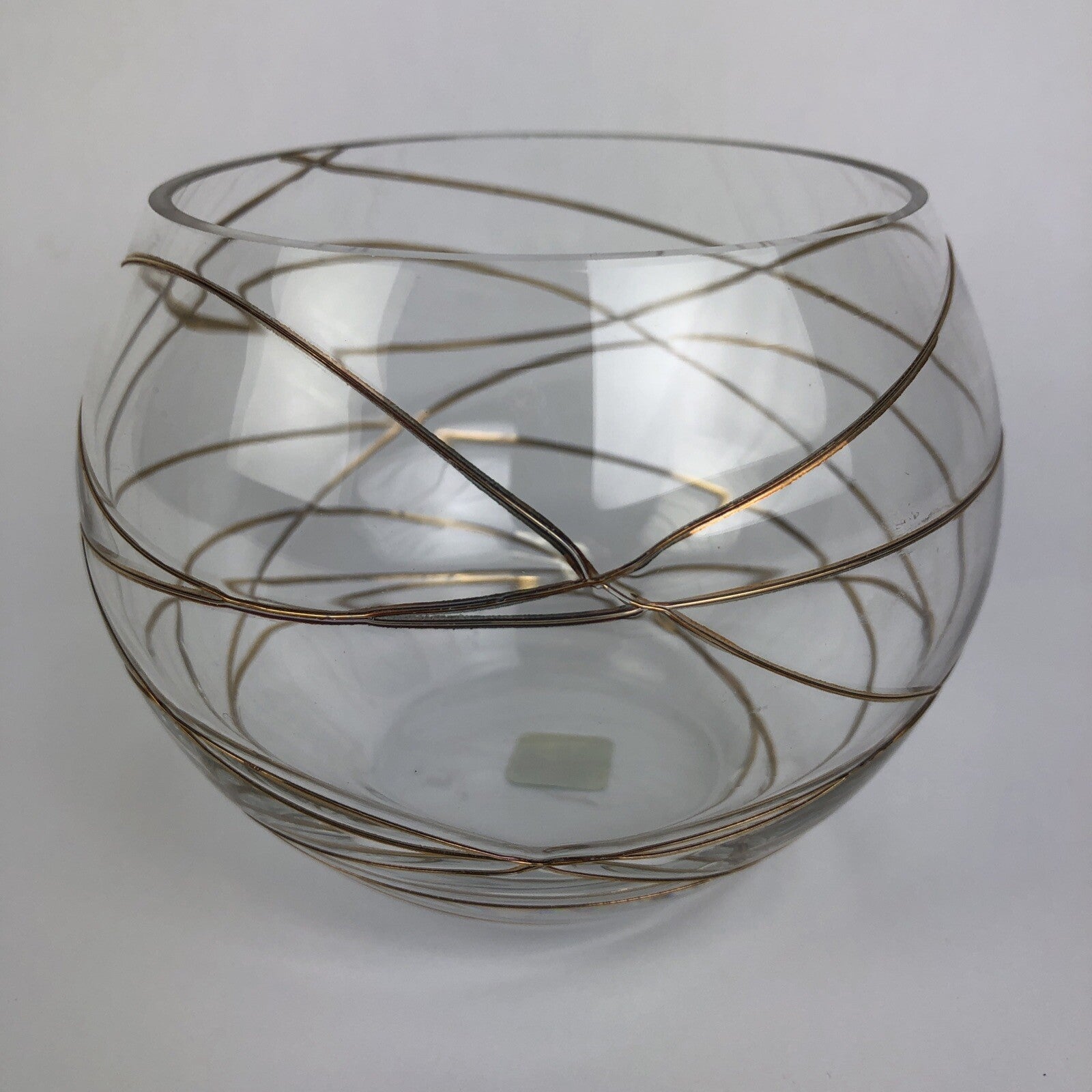 NOS PartyLite Calypso Gold Tealight Holder Retired NIB P16B / P7116 LOOK
