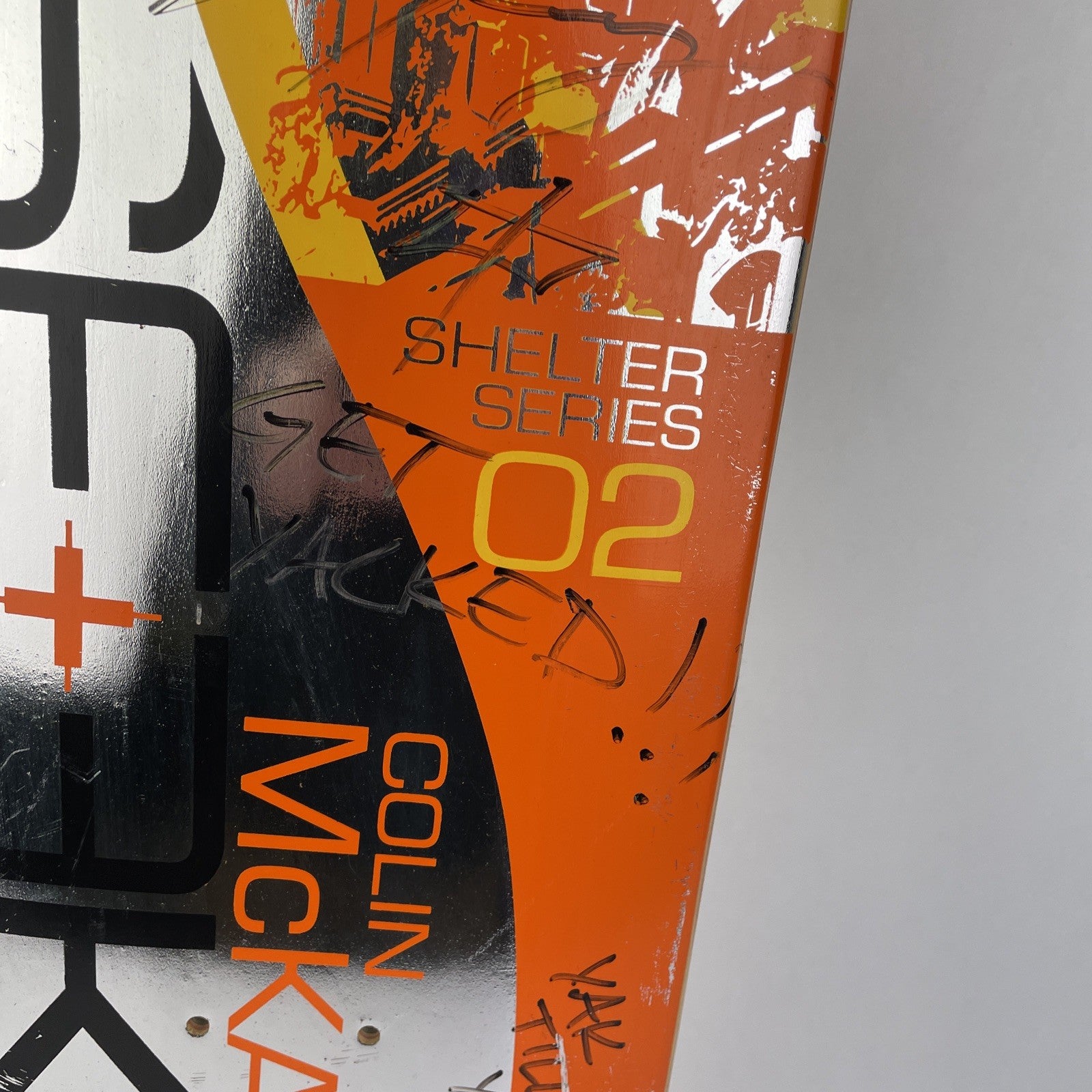 SEEK Skateboards Colin McKay "Foil Shelter Series"  Skateboard Deck Autographed