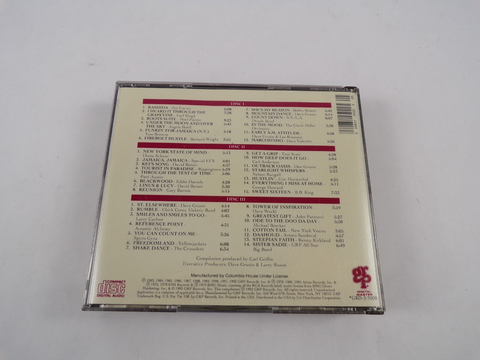 10th Anniversary Collection Dave Grusin Diame Lee Ritem Our George Howard CD#2