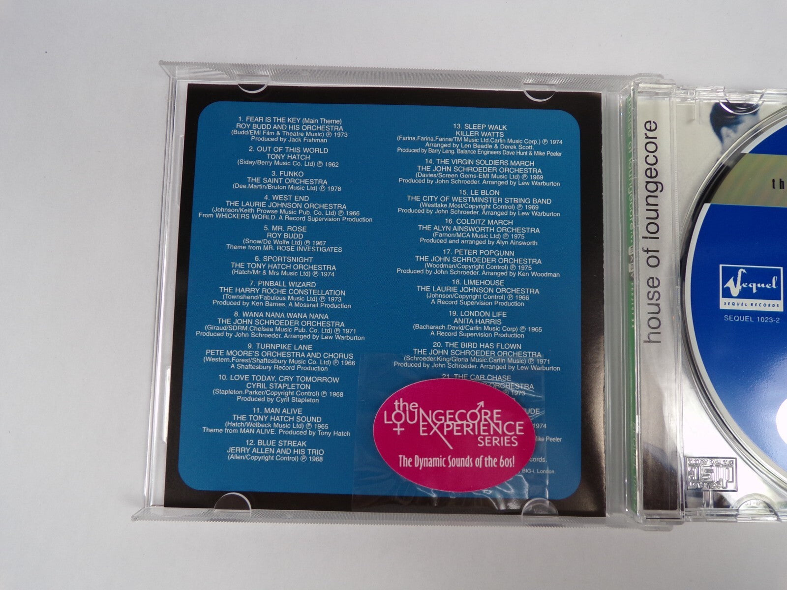 House of Loungecore The Car Chase Le Blon Sports Night Funko London Life CD #13