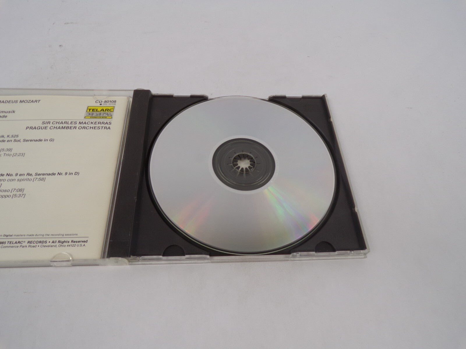 Mozart Eine Kleine Nachtmusik "Posthorn" Serenade Mackerras Prague Chamber CD#69