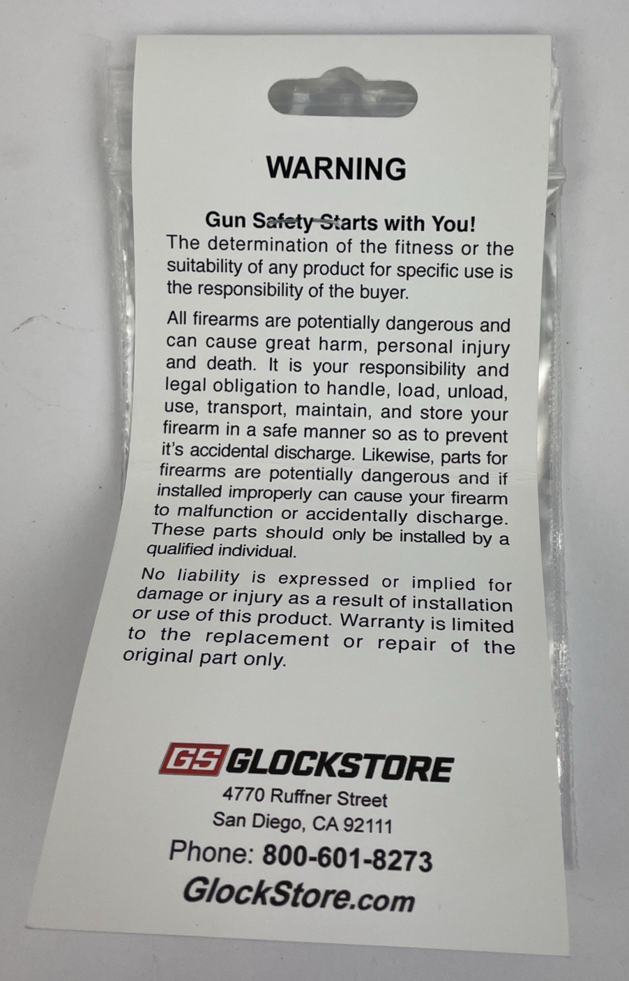 Magills GS Glockstore Performance Custom Pyramid Spring Kit Glock 42 / 43 Gen 5