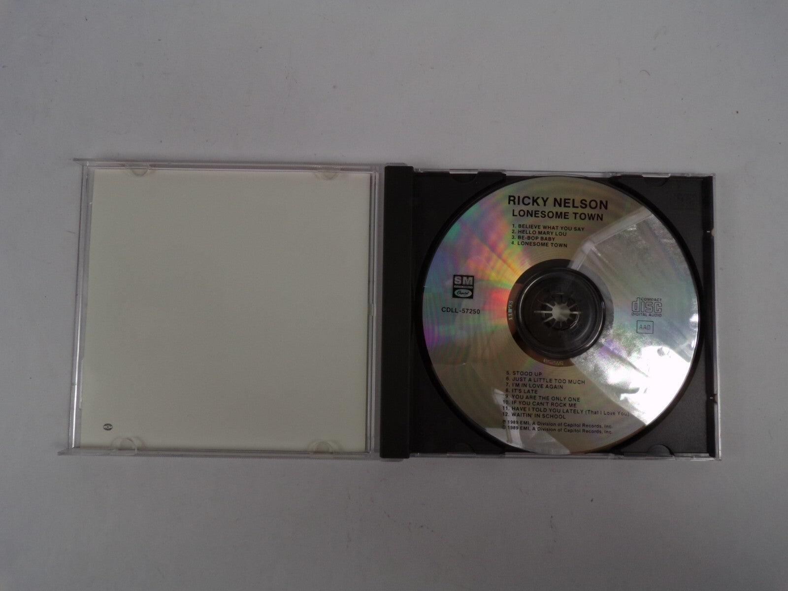 Ricky Nelson All Time Greatest Hits Hello Mary Lou Lonesome Town Stood Up CD#38