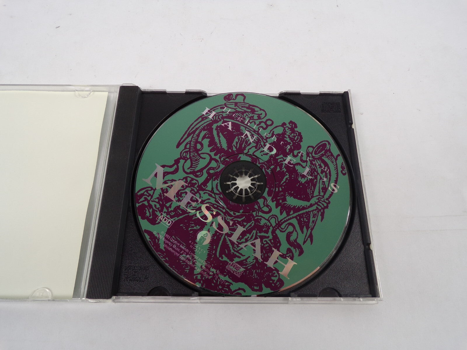 Highlights From Handel's Messiah Am The Glory On I'm Lord Blood A Virgin CD#25