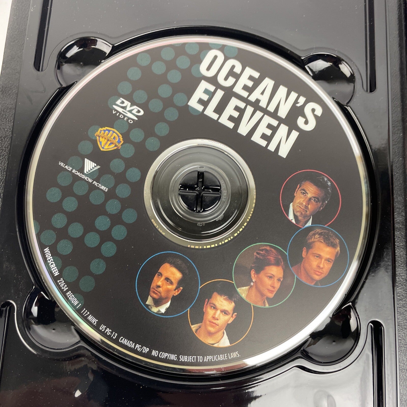 "OCEANS 11" (George Clooney Brad Pitt) - The Classic Collection DVD Box Set MINT