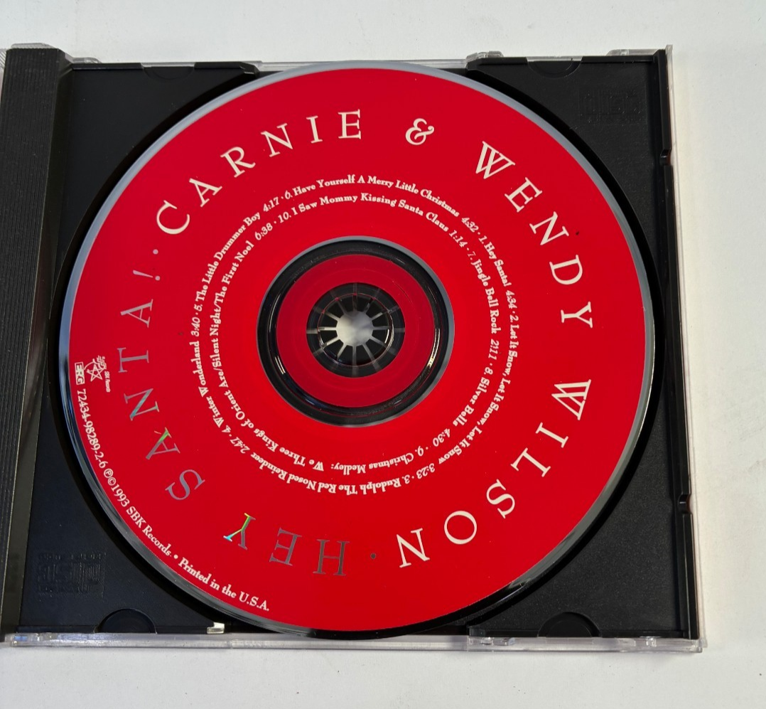 Carnie Wendy Wilson Hey Santa SBK CD 1993