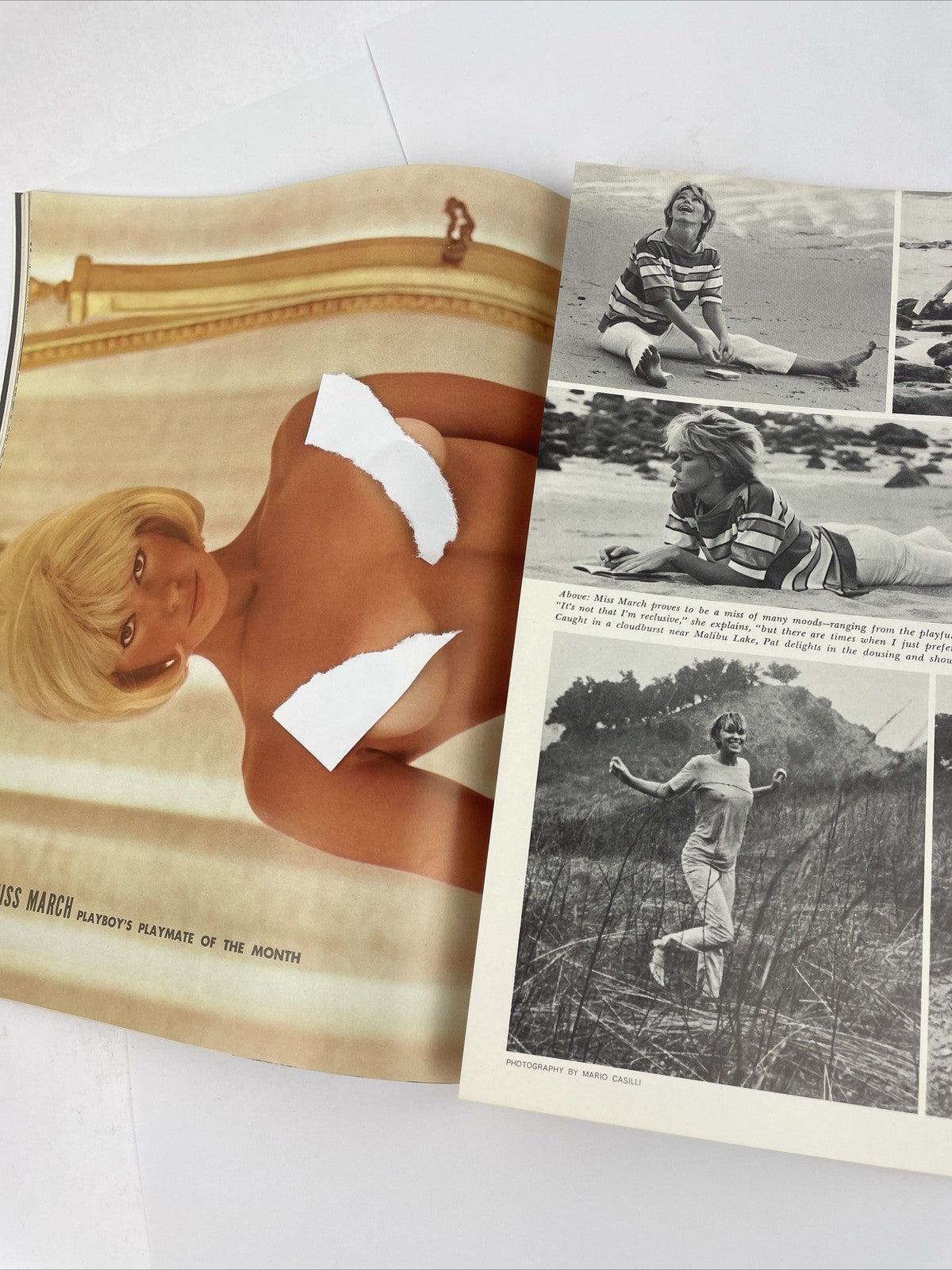 Playboy Magazine MARCH 1966 Bond Octopussy - Prescilla Wright Centerfold VGC