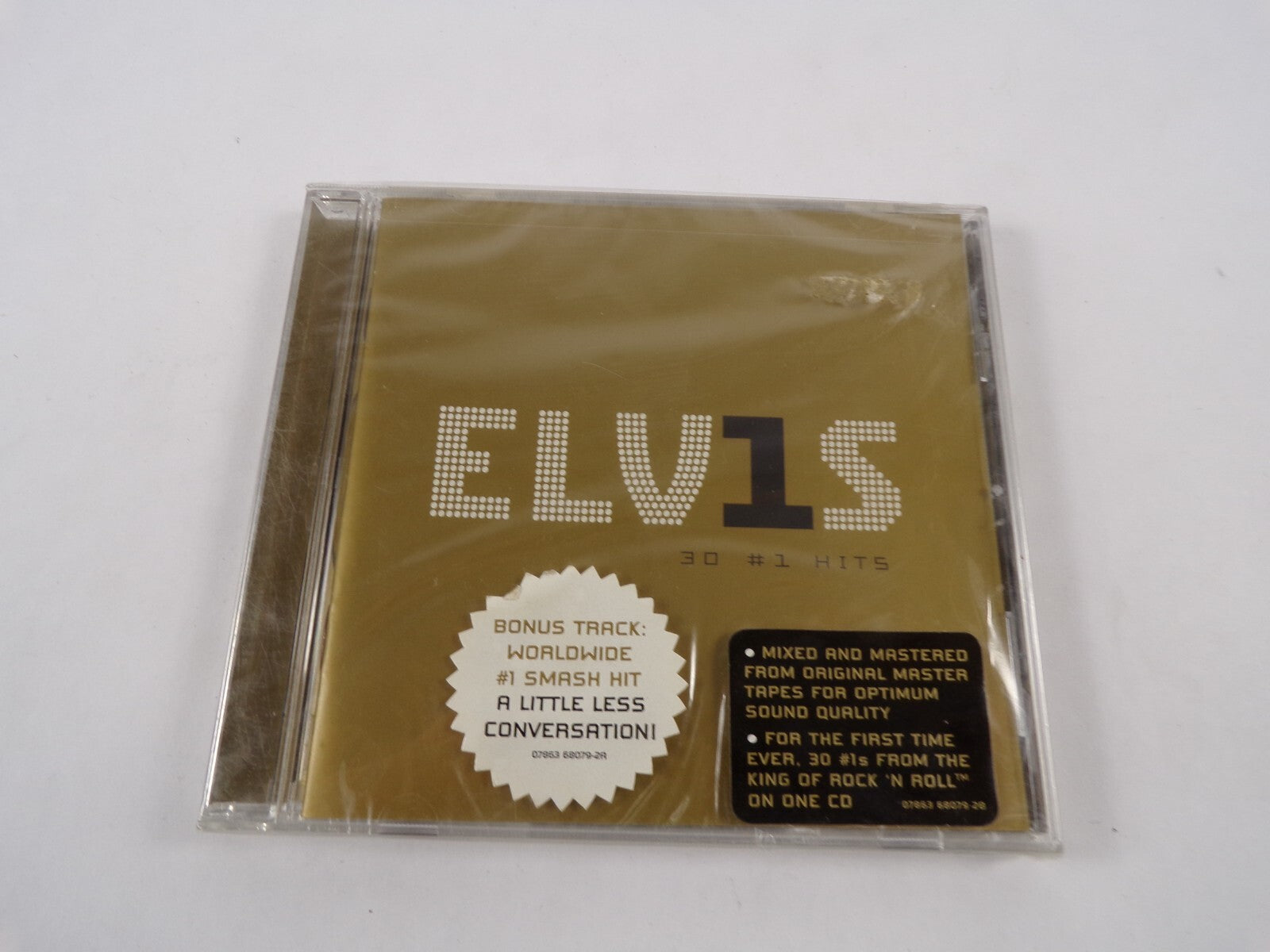 Elvis 30 #1 Hits Bonus Track World Wide #1 Smash Hit ALittle Less Convert CD#45