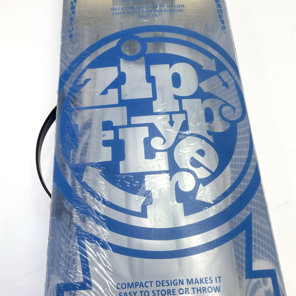 Zippy Flyer Penny Style Complete Skateboard Cruiser White w Cream Wheels