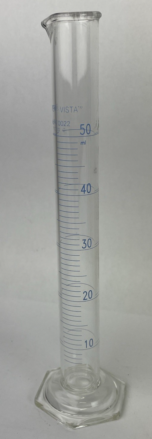 Pyrex Vista No. 70022 - 50 ml Graduation Cylinder Class A