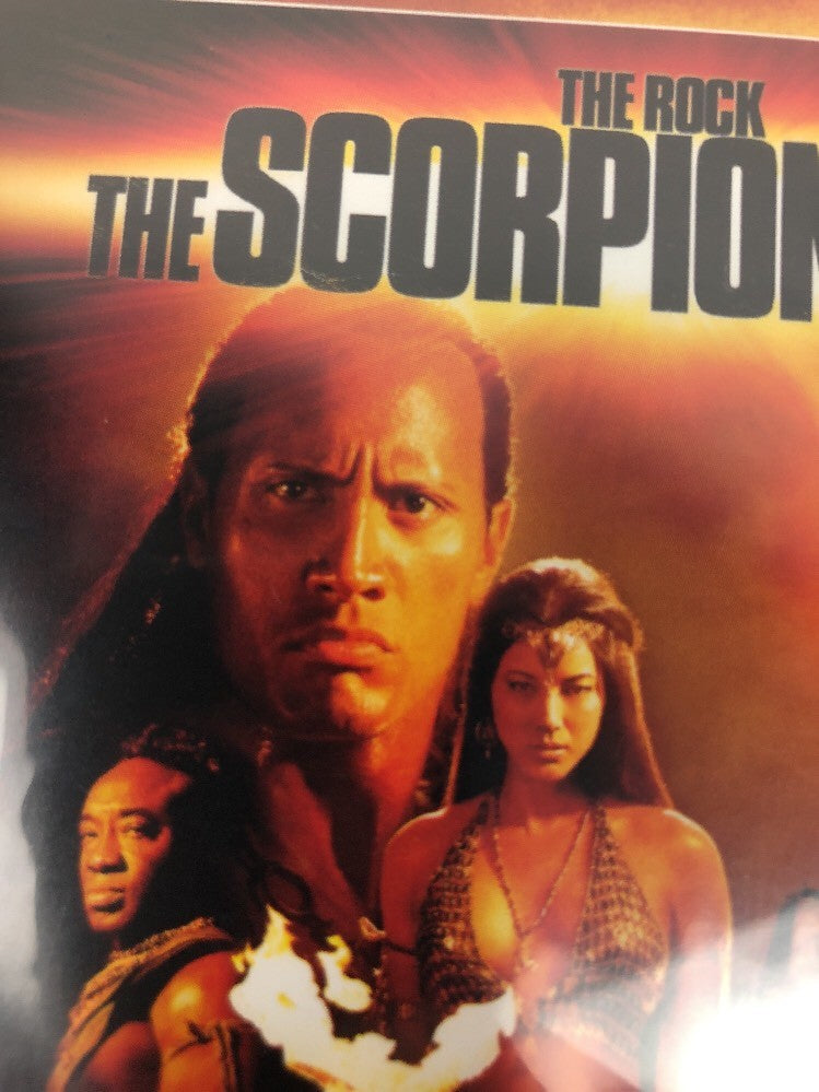 The Scorpion King DVD Starring Dwayne "The Rock" Johnson Brand New Sealed