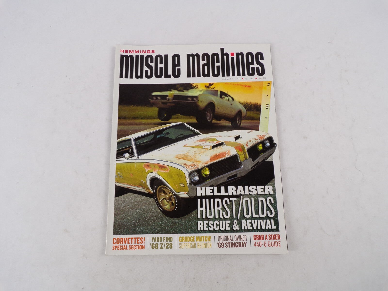 January 2020 Hemmings Muscle machines Magazine Hellraiser Hurst/Olds Rescu&Reviv