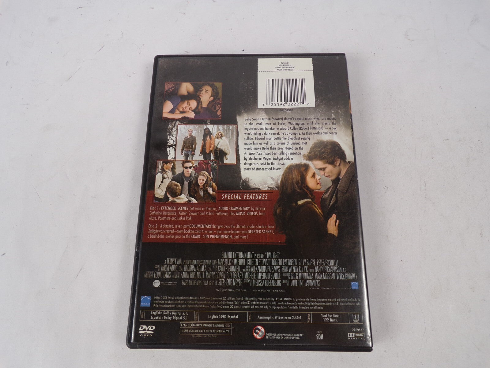 Twilight Two Disc Special Edition "A Full-Blown Pop Culture PhenomenonDVD Movies