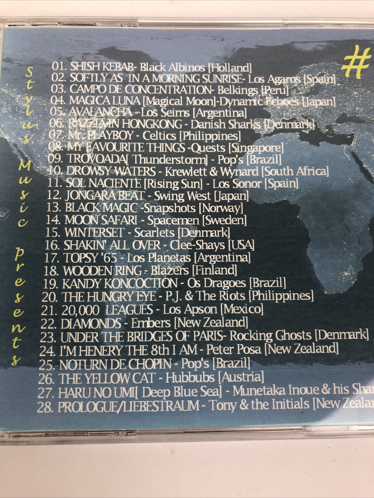 1960's Long Forgotten Rock Guitar Instrumentals from Around the World ( CD  ) #2