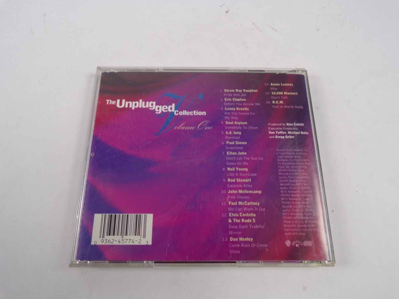 The Unplugged Collection Volume One Rod Stewart Paul McCartney Lenny CD#48