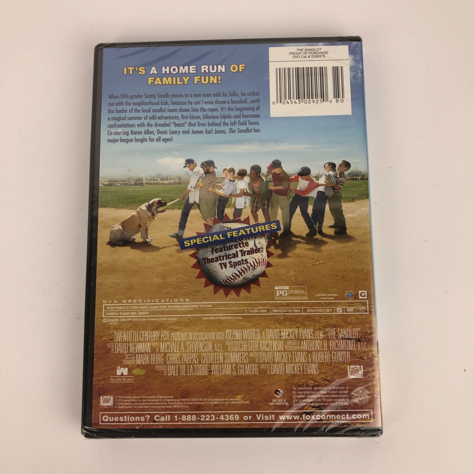 The Sandlot ( New Sealed DVD) You’re Killing Me Smalls Classic￼
