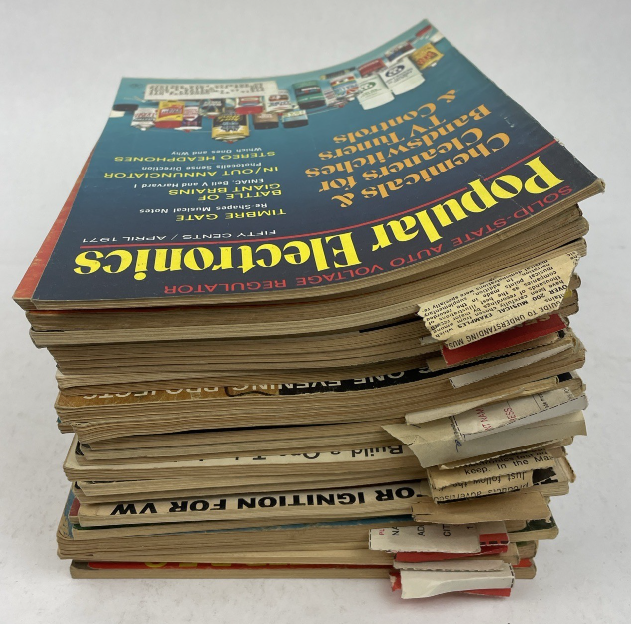 Lot of 28 - 1958 - 1973 POPULAR SCIENCE Magazines - 1950 60 70 Vintage Ads