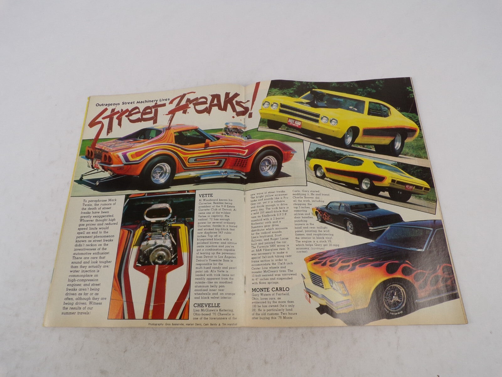 November 1980 Hot Rod Magazine Street Treaks Super Section Mopar 440 Street