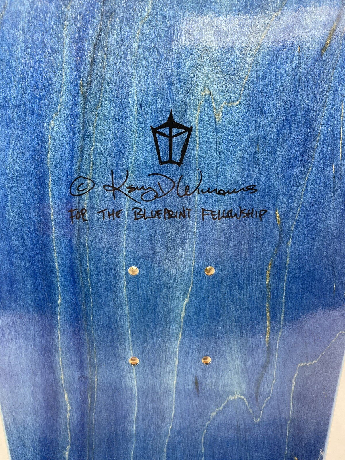 Blueprint Skateboards Nick Jensen Serpentine 7.875-inch rare skateboard deck with premium maple construction and signature graphic.
