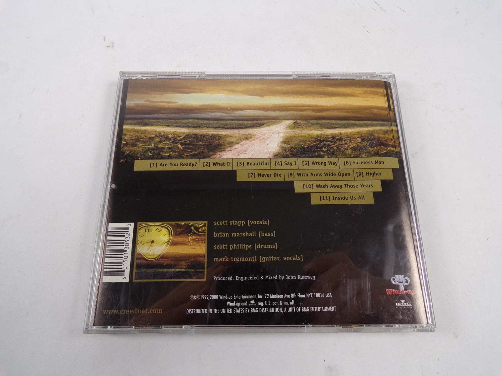 Creed Hman Clay Are You Ready What If Beautiful Never Die Inside Us All CD#51