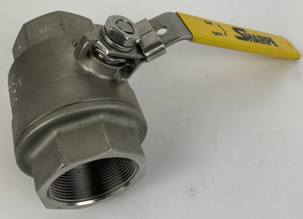 OEM Sharpe SS Stainless 2" NPT Ball Valve 50M76 CF8M 1000CWP 102 TEP