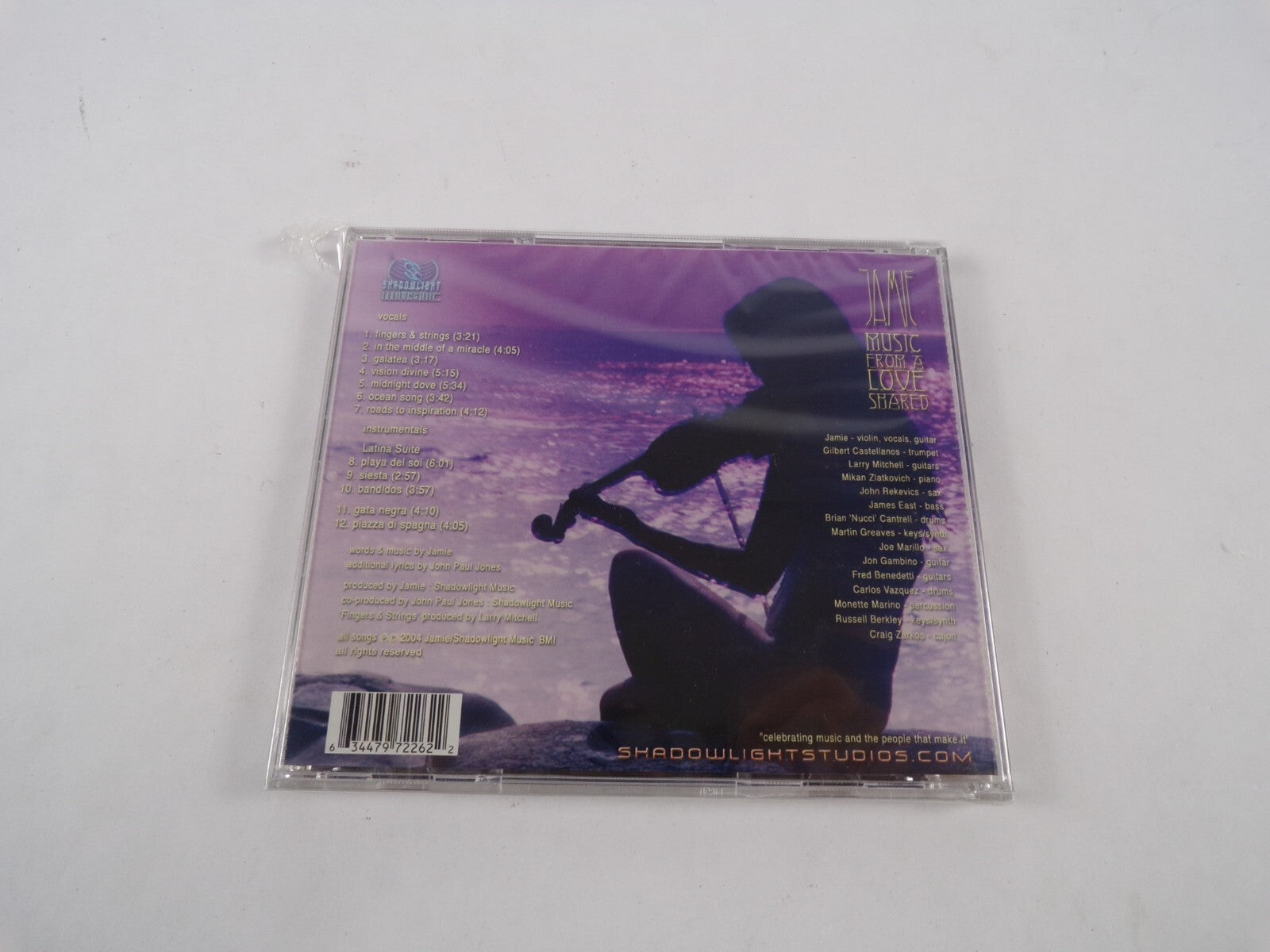 Jamie Music From A Love Shared Fingers&Strings In The Middle Of A Miracle CD#2