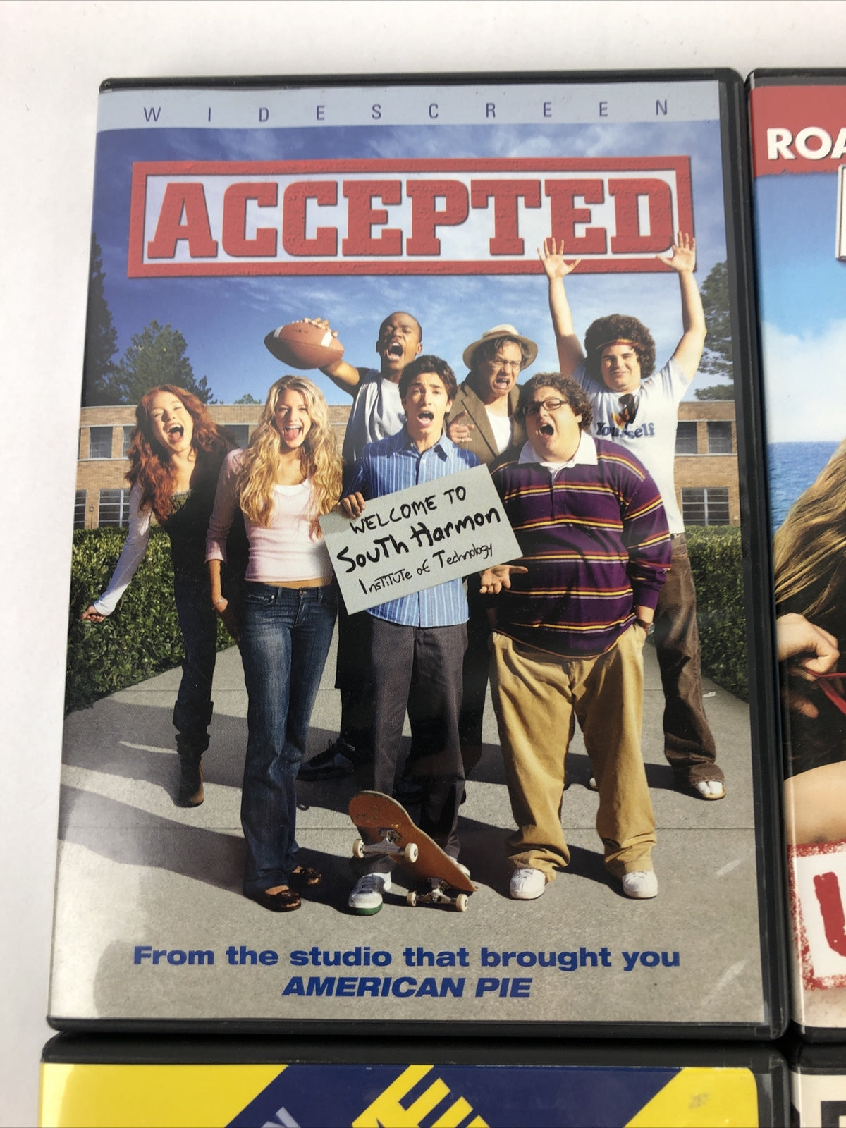 Awesome DVD LOT 6 Movies Comedy Superbad  Accepted Euro Trip Talladega Nights ++