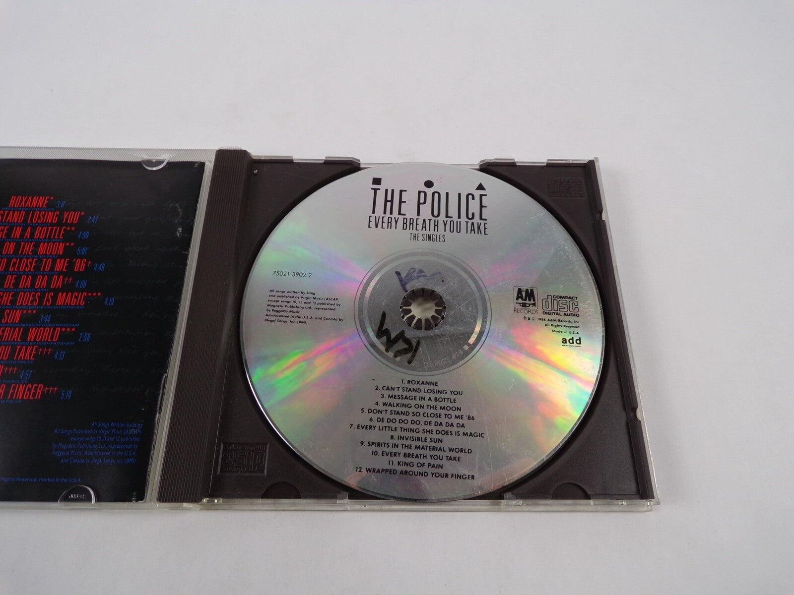 The Police Every Breath You Take The Singles King Of Pain Roxanne CD#47