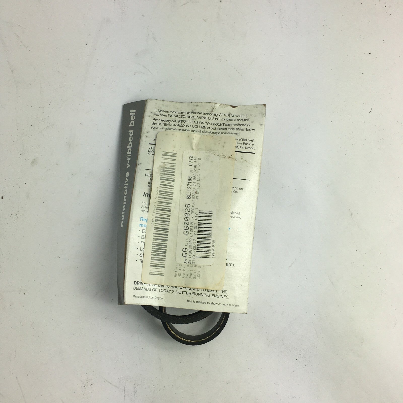 Genuine Drive-Rite Automotive Belt Tensioner 5040338DR-4PK0860 A7