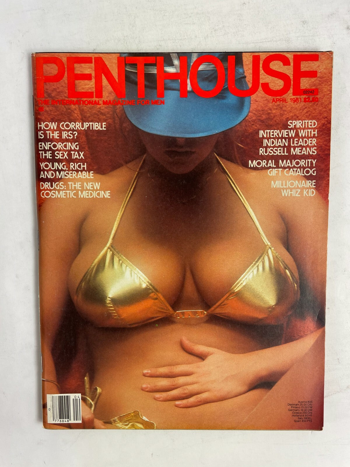 April 1981 Penthouse Magazine How Corruptible Is The Irs Young Rich Miserable #N