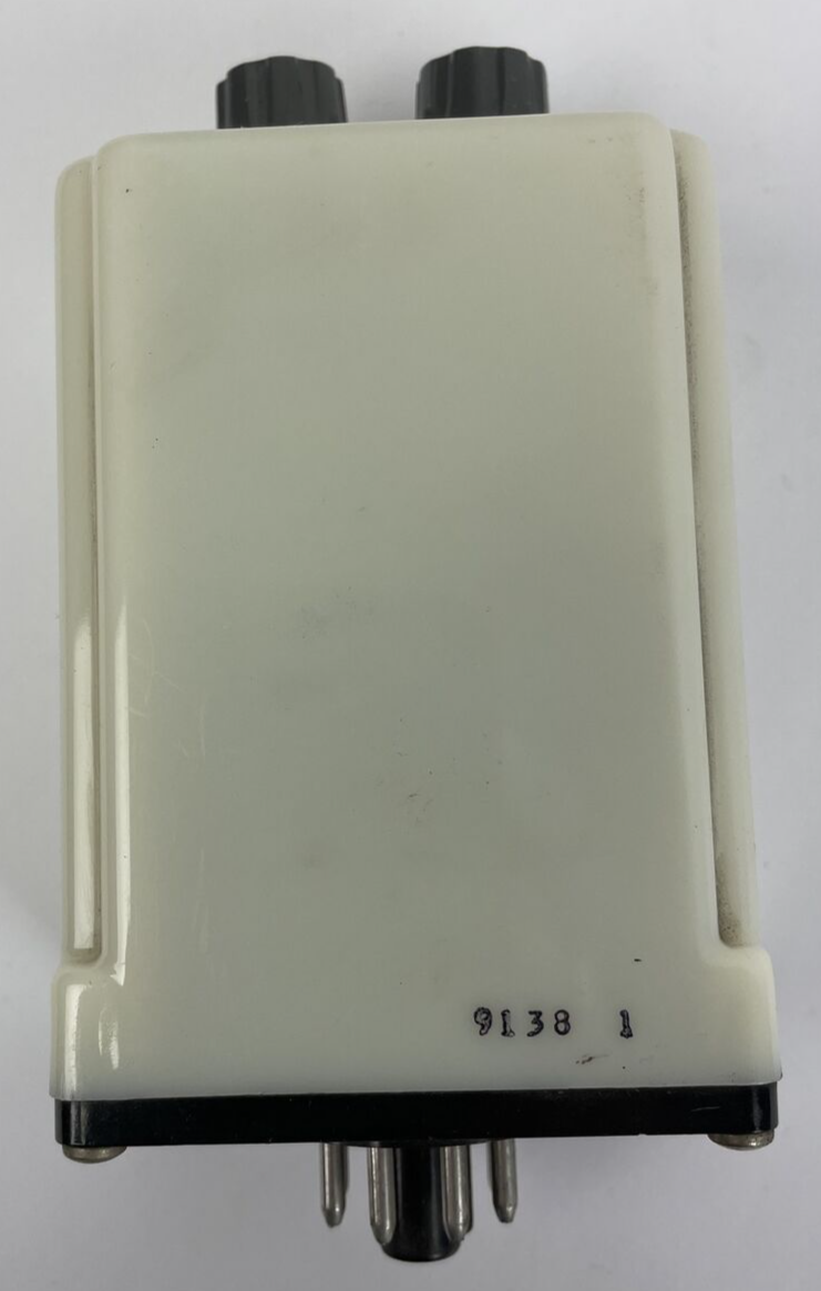 POTTER & BRUMFIELD  CRB-48-70180 ADJUSTABLE TIME DELAY RELAY 0.6-60 SECONDS NOS