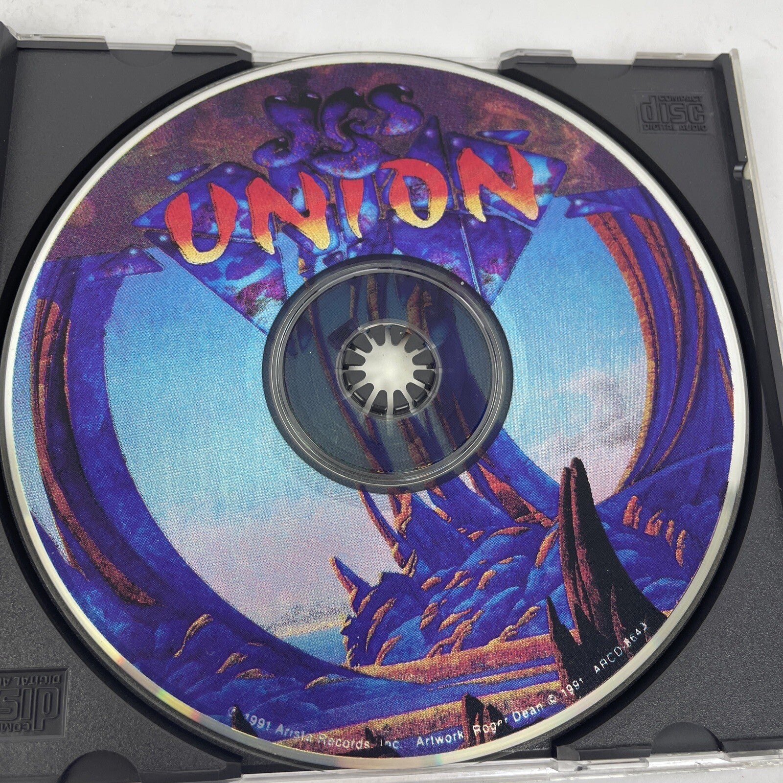 Yes - Union  ( Digital Audio CD, Apr - 1991, Arista Records ) VGC