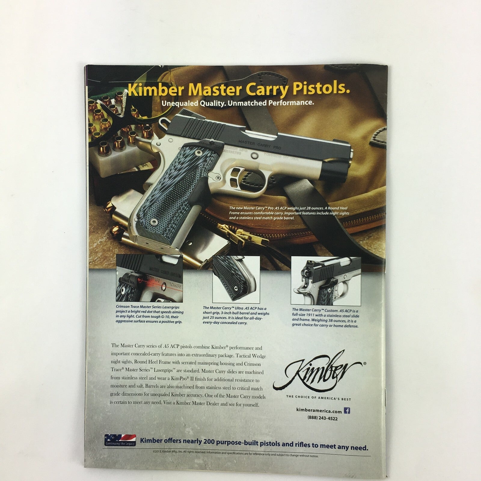 May 2014 Shooting Times Magazine An.44 Magnum L-Frame 200 New Guns