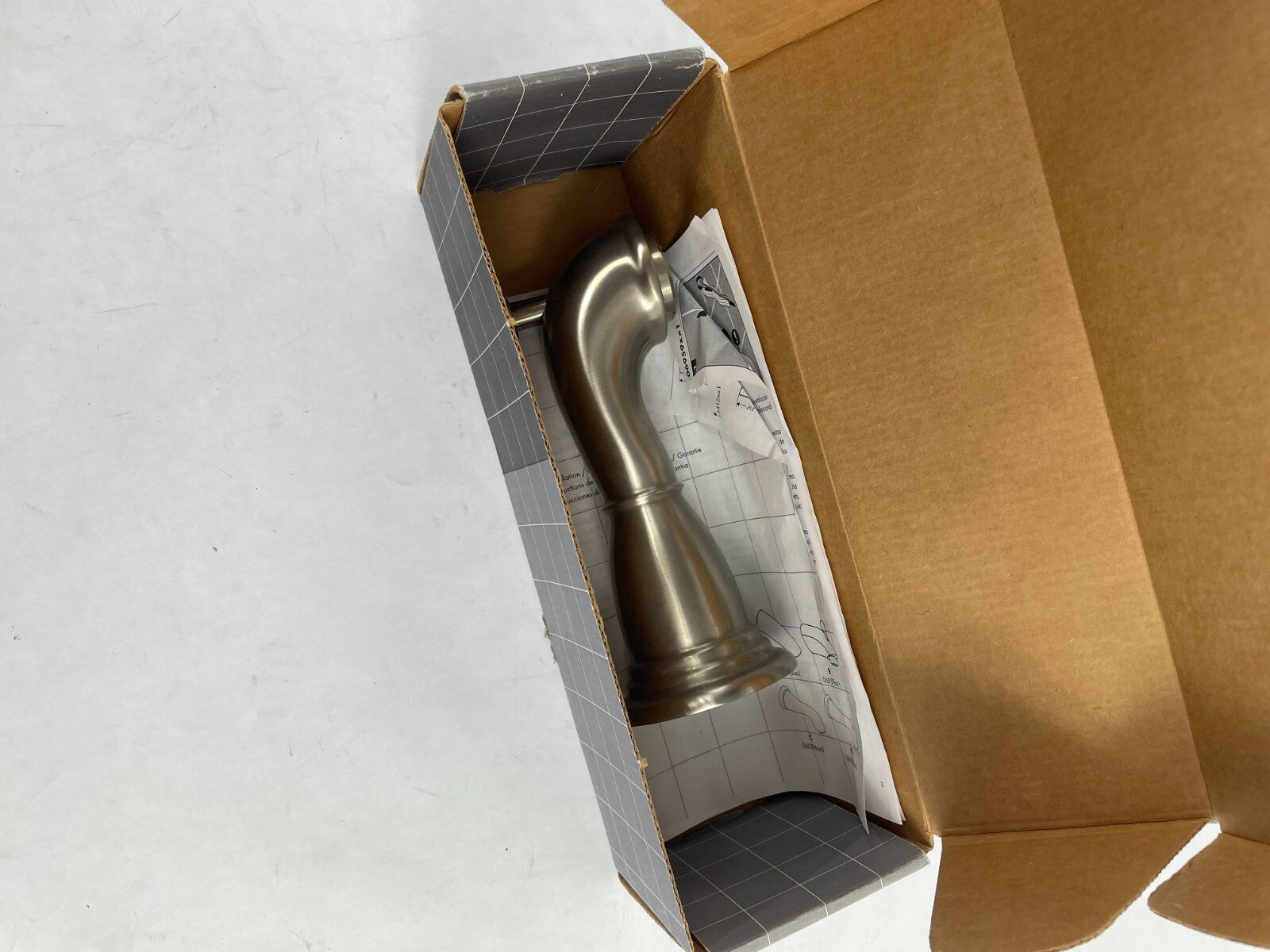 Hansgrohe Bathroom Tub Spout x / Div 1x 06089820 Brushed Nickel Solid Brass