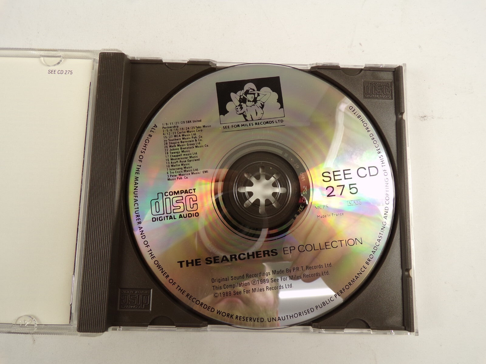 The Searchers E.P Collection When You Walk  In The Room Oh My Lover CD#48