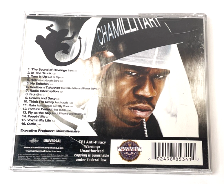 Chamillionaire – The Sound of Revenge CD 2005 Hip Hop Universal Records #45