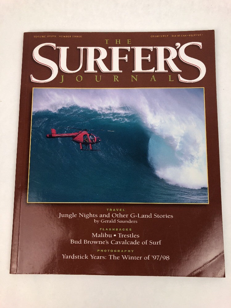  Volume 7 Seven Number 3 Three THE SURFERS JOURNAL - Fast First Class Shipping