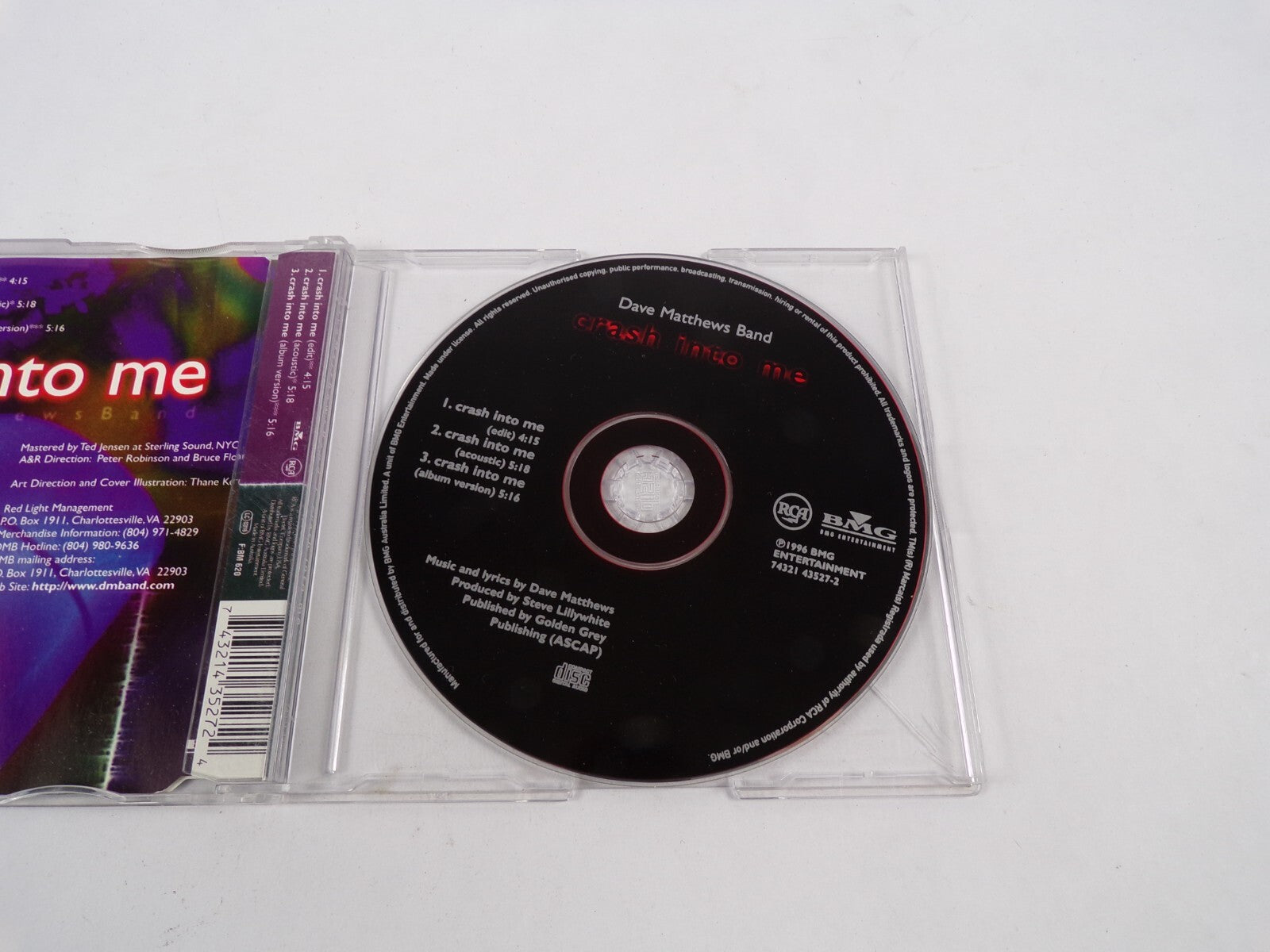 Crash Into Me Dave Matthew Band Crash Into Me ( Edit ) Crash Into Me CD#2