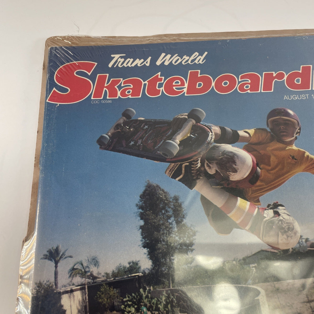 TRANSWORLD SKATEBOARDING MAGAZINE August 1984 Kevin Staab Craig Johnson