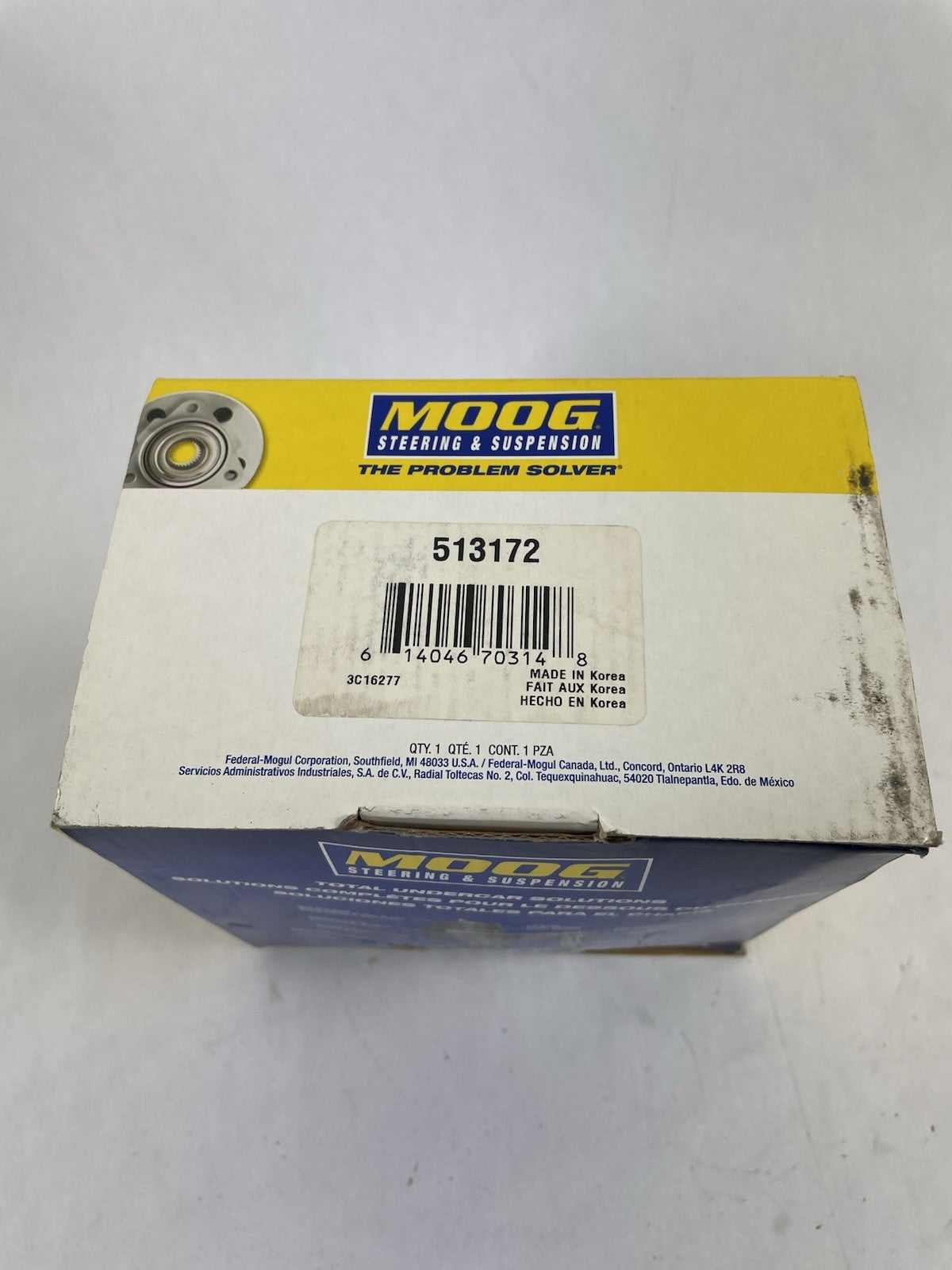 MOOG 513172 wheel hub bearing assembly BMW 528i front wheel hub