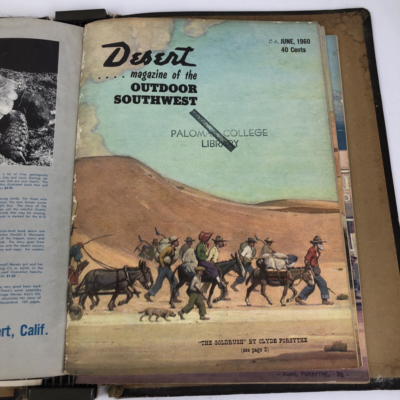 8 x Vintage DESERT MAGAZINE of the Outdoor Southwest 1960 January - August LOOK