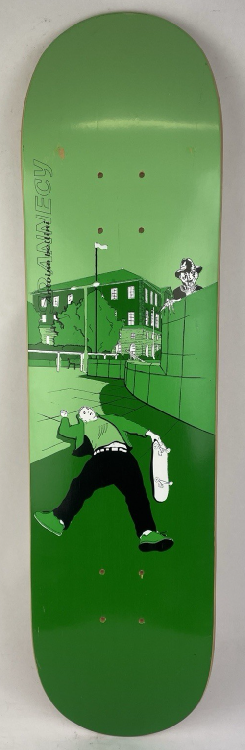 Vintage SP ANNECY France Antione Bellini Pro Model Skateboard Deck " Freddie "