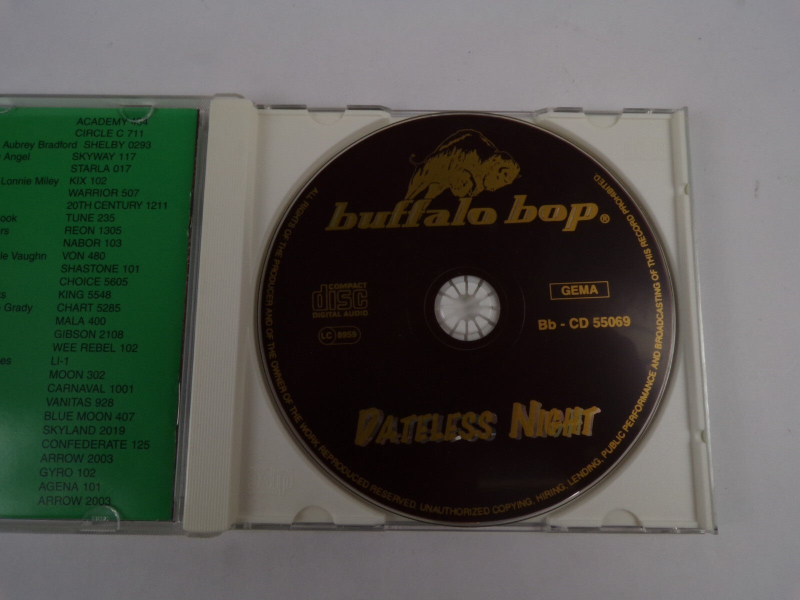Dateless Night Sixth Solid Baby Rockin Spot Crazy daisy Speed Limit CD#41