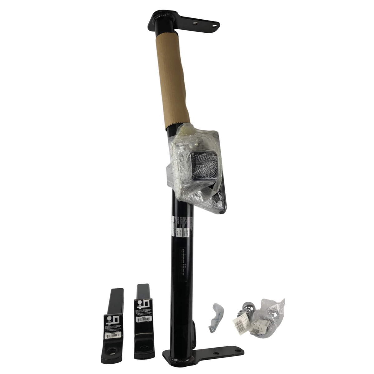 Draw Tite 76028 Class IV 2 Inch Tube Max Frame Receiver Trailer Hitch Bundle
