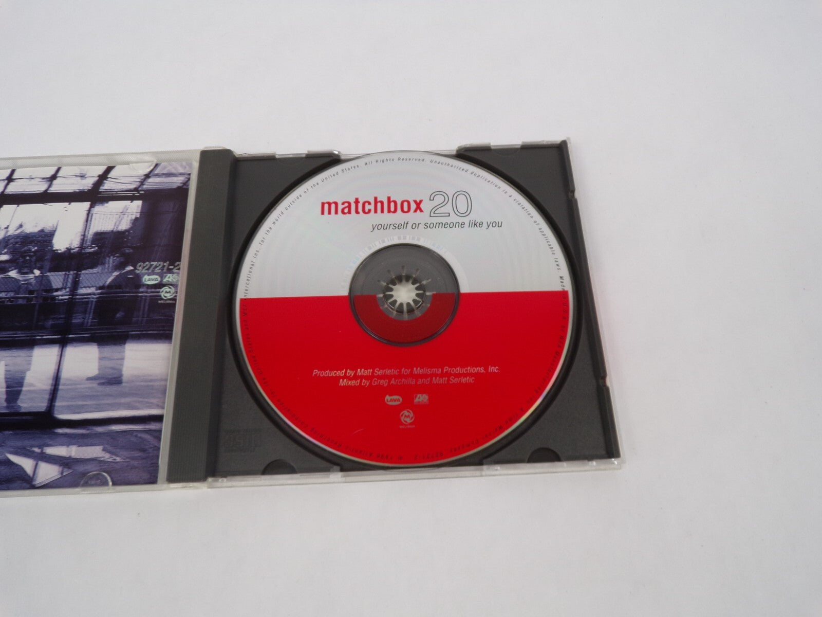 Match Box 20 Yourself or Someone Like You Real World Lond Day Damn Kody CD#63
