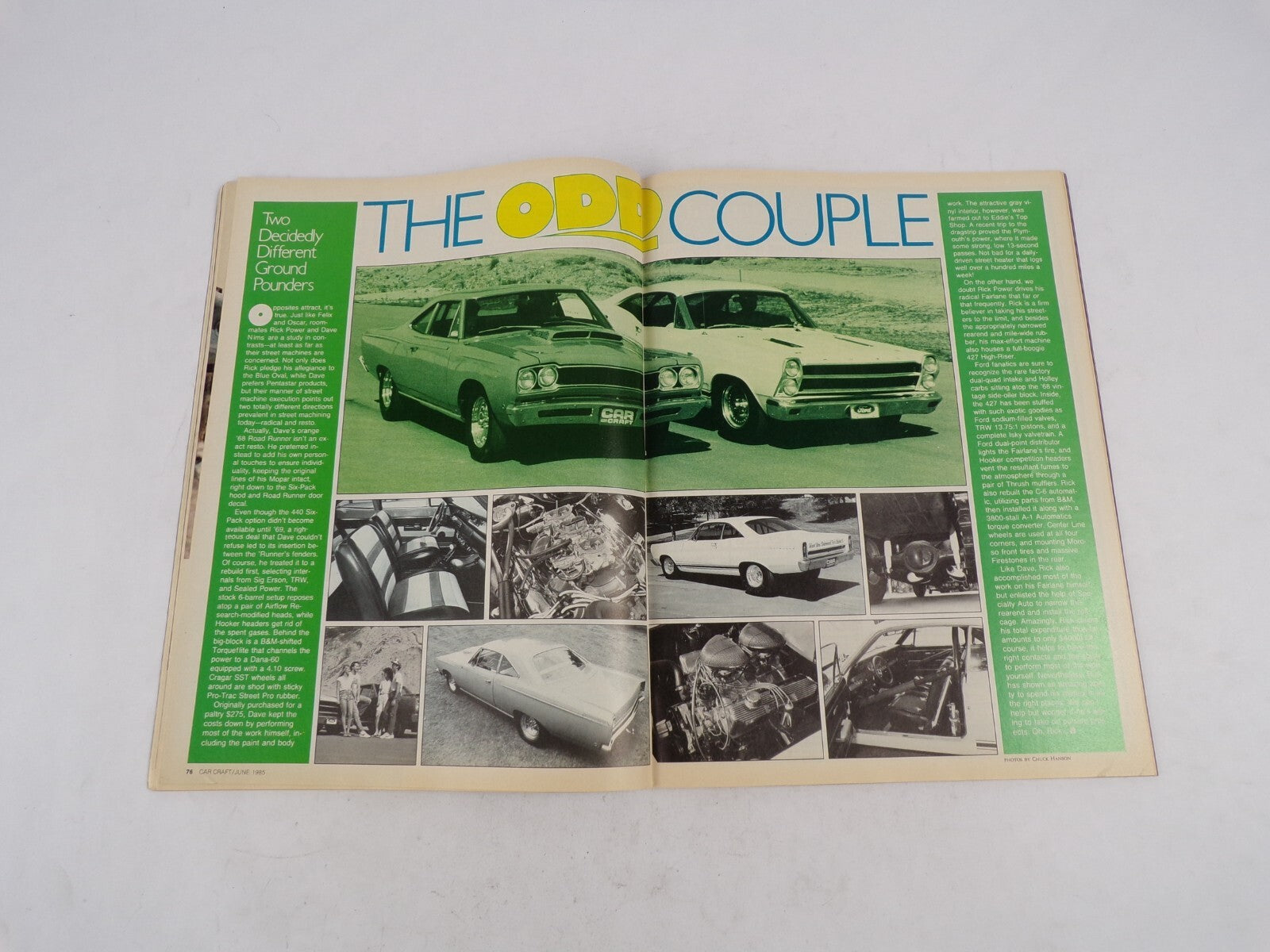 June 1985 Car Craft Avoiding Classic Blunders 12 Street Machine Mistake Nationwi