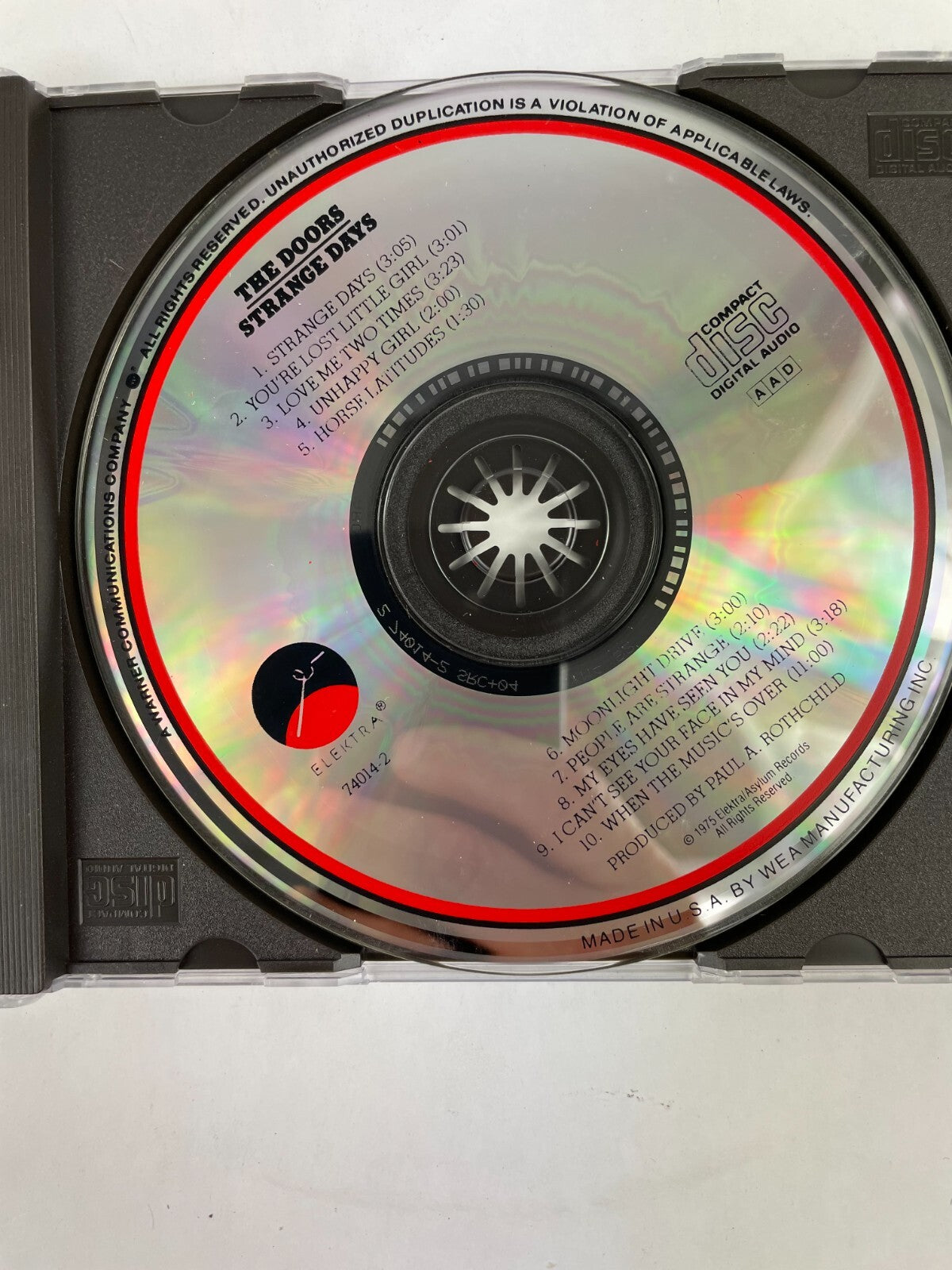 The Doors Strange Days CD #4