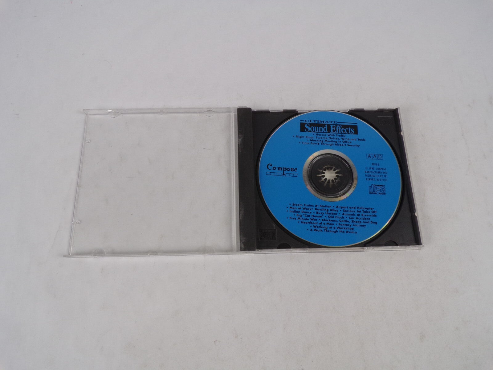 The Ultimate Sound Effects Horses With Traffic Night Shop, Swamp Noises,WinCD#31