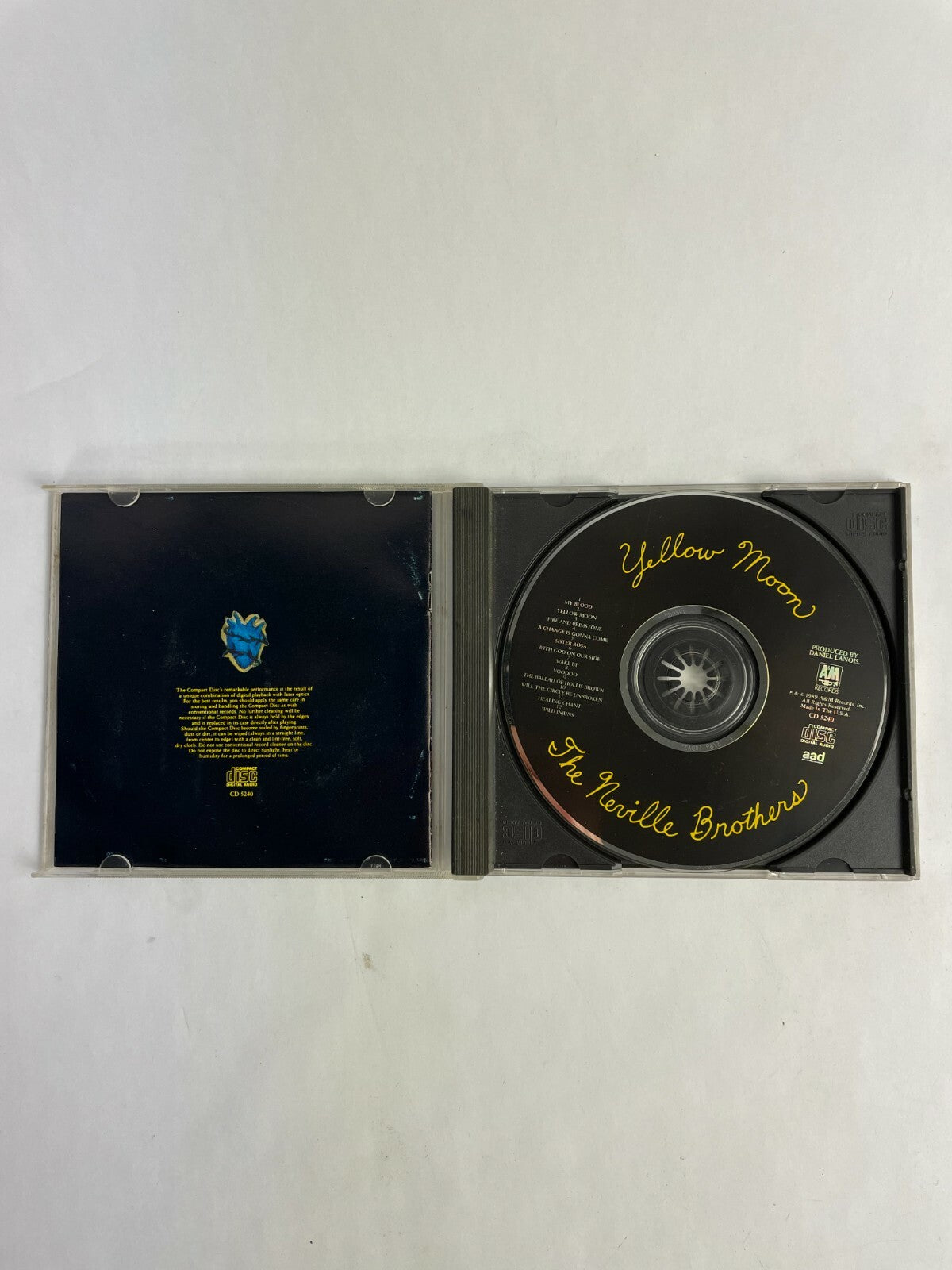 Yellow Moon The Neville Brothers Discs Music CD Q9